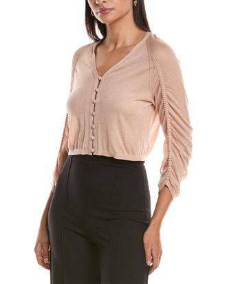 Milly Royce Fringe Sequins Top