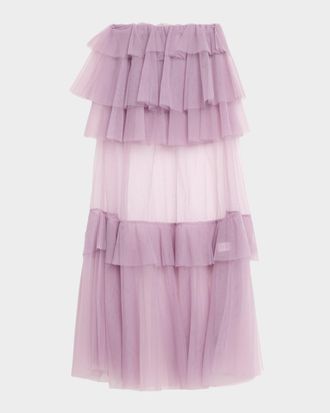 Aknvas Vilhelmine Tulle Maxi Skirt