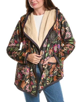 Johnny Was Joan Sherpa Reversible Jacket