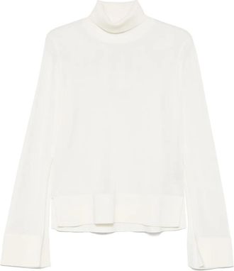 Toteme Top in maglia - Bianco