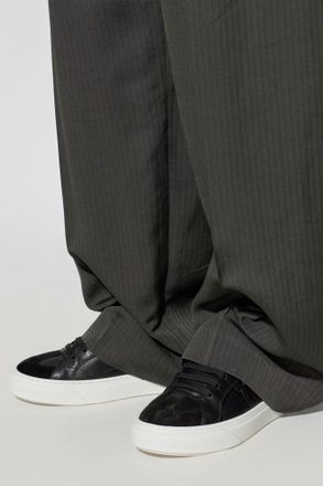 Ferragamo Thor Sport Shoes, Mens, Black