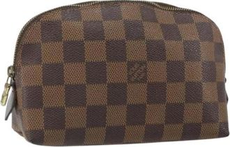 Louis Vuitton Pre-owned Clutches, female, Brown, Size: ONE SIZE Pre-owned Vintage Canvas Clutch
