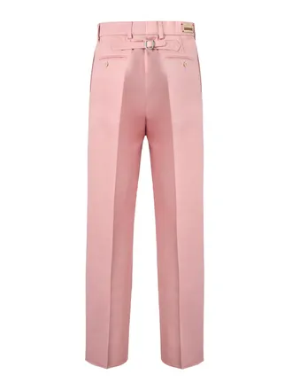 Gucci Light Pink Cotton Mens Pants