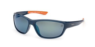Timberland TB00024 Polarized 90R Mens Sunglasses Blue Size 64