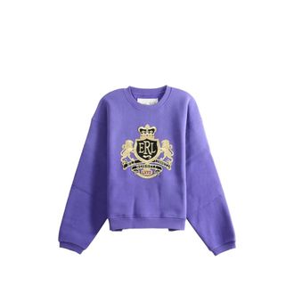 ERL Crest-patchwork Sweater