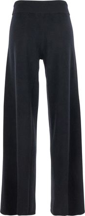 Lisa Yang Womens Trousers Sofi Black Cashmere Knitted