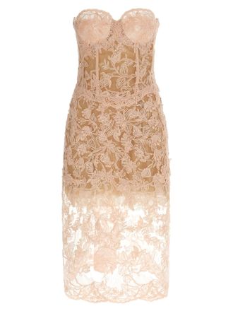 Ermanno Scervino Polyester Midi Womens Dress