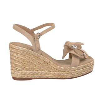 Alma En Pena Flower wedge sandal