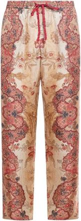 Pierre-Louis Mascia Aloe Broeken - Dames - Straight fit broeken - Roze - L - Broeken