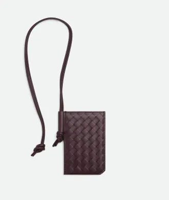 Bottega Veneta Intrecciato Piccolo Badge Holder - Bottega Veneta