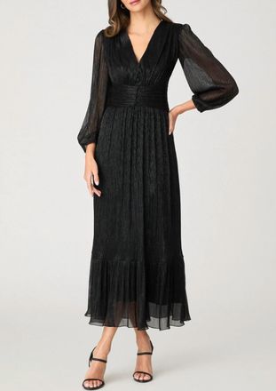 Shoshanna Clara Dress In Jet