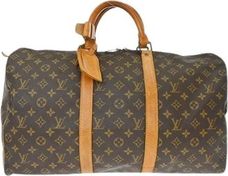 Louis Vuitton Pre-owned Weekend Bags, unisex, Brown, Size: ONE SIZE Pre-owned Keepall bag