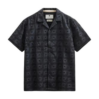 Anerkjendt Heren, Overhemden, Zwart, Maat: 2XL Katoen
