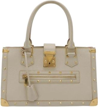 Louis Vuitton Pre-owned Suhali Handbag - Dames - Vintage Shopper - Beige - ONE Size - Leer - Vintage