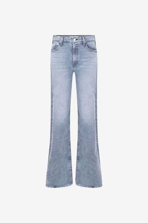 Mother Jeans mit ausgestelltem Bein aus Baumwolle The Bookie Heel