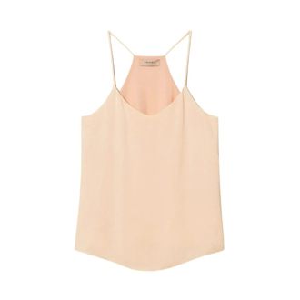 Twinset Blouses, female, Pink, Size: M Archive Top