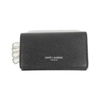 Saint Laurent Pre-owned Accessories, male, Black, Size: ONE SIZE Pre-owned Keycase