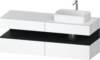 Duravit Qatego Consola Mueble Bajo Lavabo, 2 Extensiones, 2 - Duravit