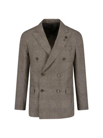 Lardini Blazer Doppiopetto In Lana Vergine