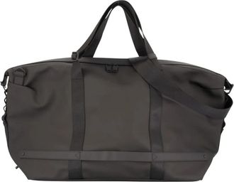 Rains OTG Weekend Bag - unisex - Weekendtassen - Zwart - ONE Size - Polyester - Tassen