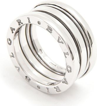 Bulgari White White Gold (18K) Band Ring (Pre-Owned)