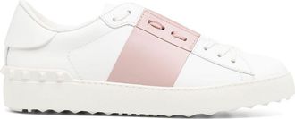 Valentino Garavani Open VLTN Low-Top Leather Sneakers - Womens - Leather