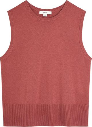 Vince Wool and Cashmere-blend Vest - Rose - S (UK8-10 / S)