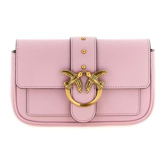 Pinko Pinko, Dames, Tassen, Roze, Maat: ONE Size Leer