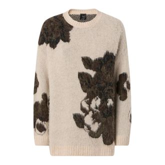 Pinko Maglione Ruggito - - Knitwear - Donna - Beige - XS