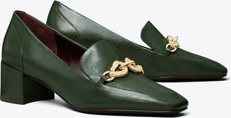 Tory Burch Womens Jessa Heeled Loafer, size 2.5