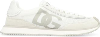 Dolce & Gabbana Womens Low-Top Sneakers Cushion White Calf Trainers