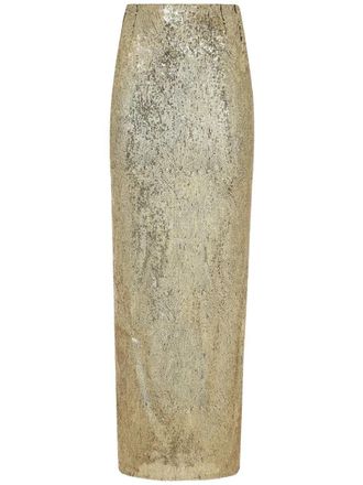 Dolce & Gabbana Langer Paillettenrock