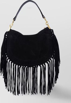 Isabel Marant soft fringe zip crossbody bag
