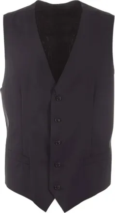 Dolce & Gabbana Jassen, Heren, Blauw, 2Xl, Gilet