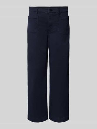 Lauren Ralph Lauren Regular Fit Culotte aus Baumwoll-Mix in Dunkelblau, Größe 36