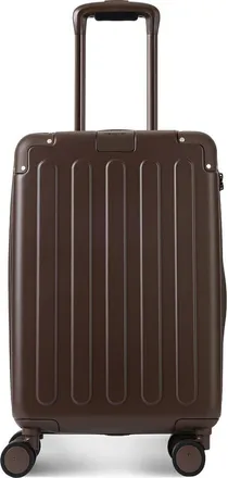 Hedgren Nostos Matte Spinner Carry-On in Espresso at Nordstrom