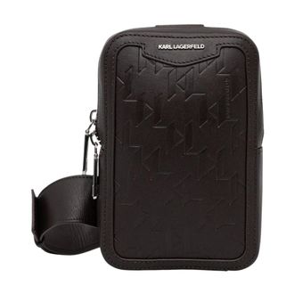 Karl Lagerfeld Hombre, Bolsos, Negro, Talla: ONE Size