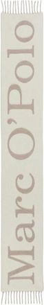 Marc O'Polo Geweven Sjaal - Heren - Accessoires - Beige - Maat: ONE Size Wol