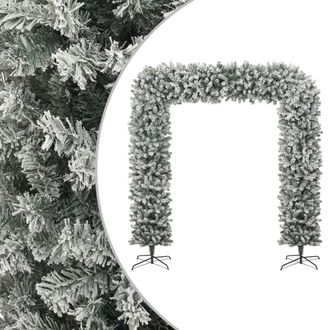 vidaXL Arco De Navidad Con Aspecto Nevado 240 Cm Vidaxl