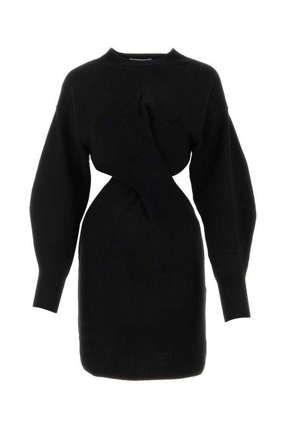 ワンピース Alexander Mcqueen Black Jersey Dress Alexander McQueen Black Jersey Dress S/S 2001 - Rellik