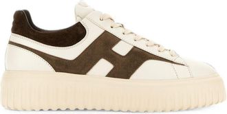 Hogan H strepen leren sneakers