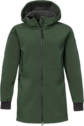 Sch&ouml;ffel Softshell Jacket Suavio Mantel f&uuml;r Damen | gr&uuml;n