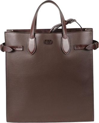 Valentino Garavani Antibes Tote - Heren - Shoppers - Bruin - ONE Size - Tassen