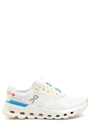 On Cloud Runner 2 Panelled Mesh Sneakers - Blue And White - 10 (IT41 / UK8)