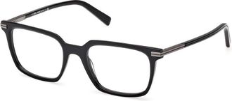Ermenegildo Zegna Ez 5309 Eyeglasses - Heren - Brillen - Zwart - 52 MM - Accessoires
