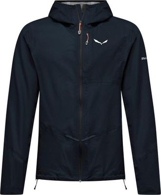 Salewa Pedroc 2 PTX 2.5 Light Jacket Regenjacke f&uuml;r Herren | blau/schwarz