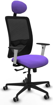 Piqueras y Crespo Sedia Da Ufficio Piqueras Y Crespo Zulema Poggiatesta Bianco