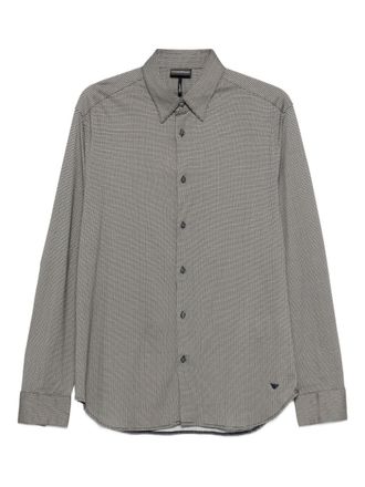Emporio Armani Mens Cotton Blend Shirt