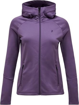 Peak Performance Rider Essentials Zip Hood Fleecejacke f&uuml;r Damen | lila