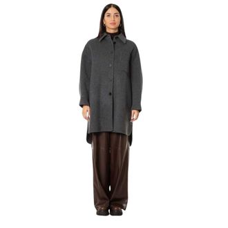 Isabelle Blanche Donna, Cappotti, Grigio, M, new